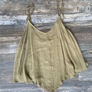 Free people green tank